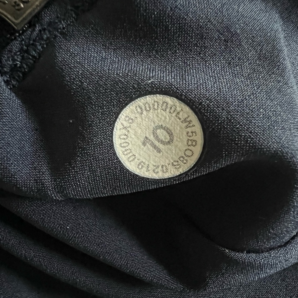 Lululemon On the Move Pants Ponte Navy Size 10 - Picture 11 of 14